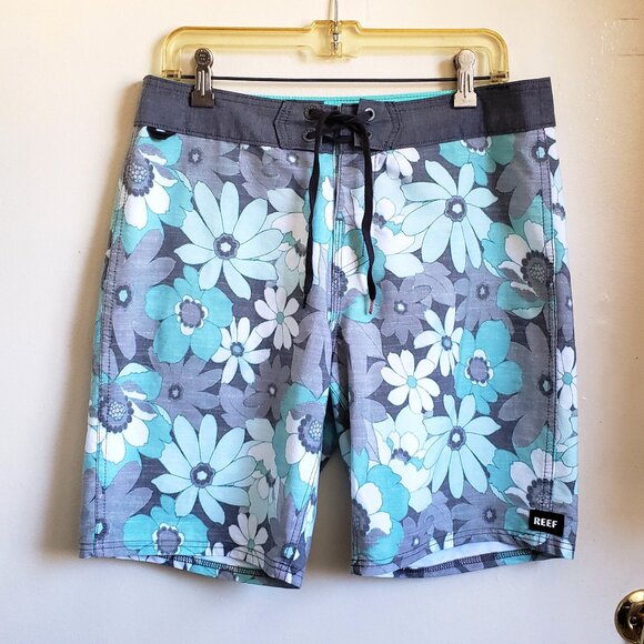 floral print board shorts swim trunks - Picture 1 of 7